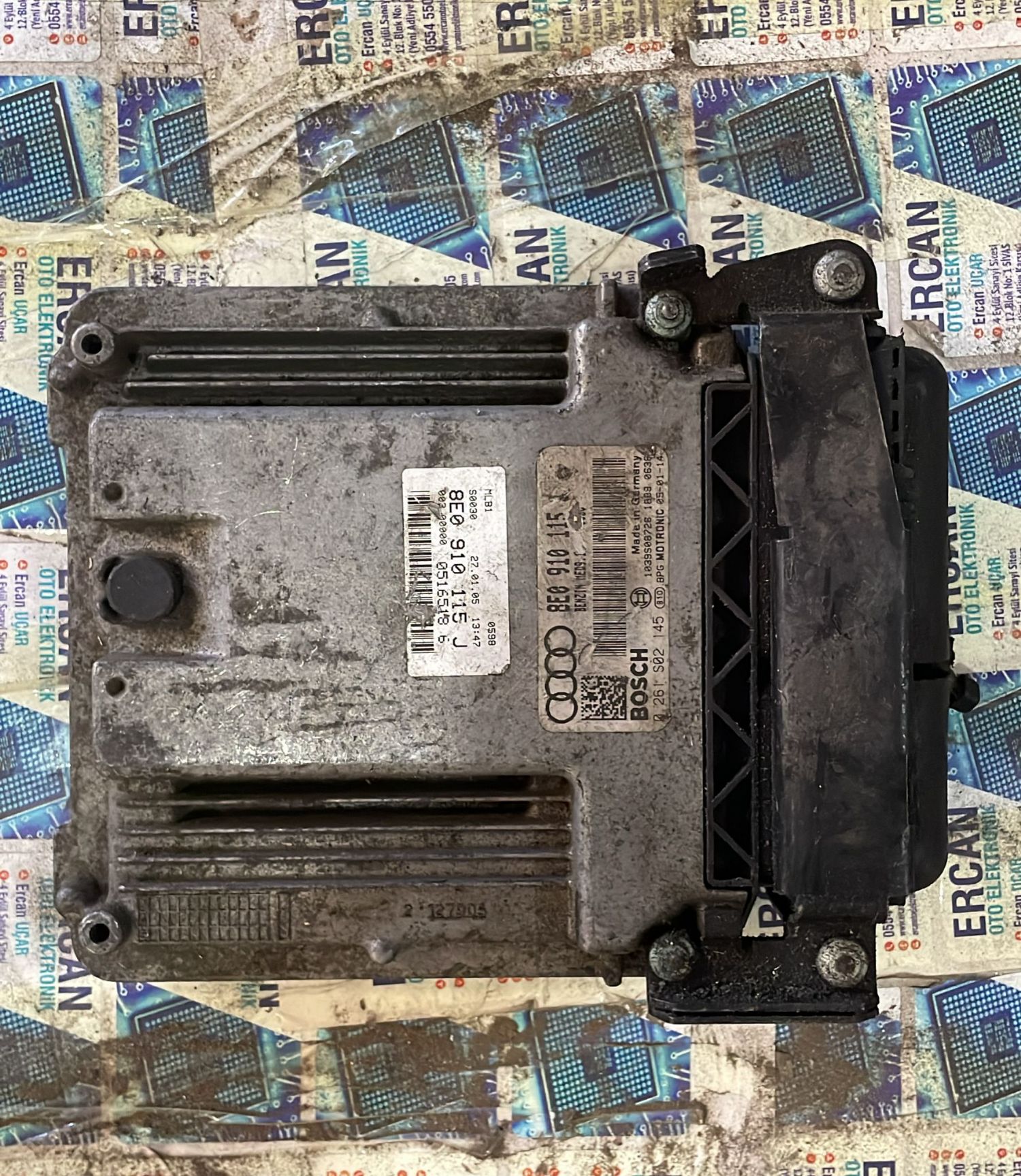 8e0910115j AUDI A4 8E 2.0 Motor Beyni